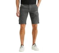 Cargoshorts PME LEGEND "NORDROP CARGO SHORTS STRETCH TWILL", Herren, Gr. 33, N-Gr, turbulence, Twill, Obermaterial: 98% Baumwolle, 2% Elasthan, unifarben, casual, regular fit kniefrei, Hosen (36207234