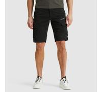 PME Legend Herren-Shorts NORDROP Cargo – Stretch Twill, Regular Fit, W34 Schwarz