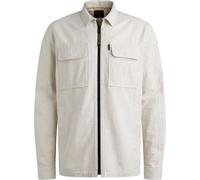 PME Legend Overshirt 2 Tone Slub Ecru - Größe XXL Wollweiß XXL