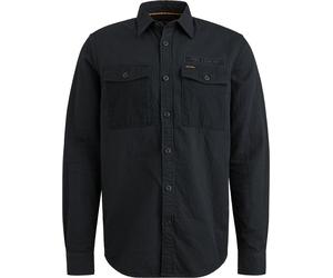 PME Legend Overshirt Quilt Poplin Navy - Größe XL Dunkelblau XL