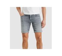 PME Legend Herren Jeans Short NIGHTFLIGHT - Regular Fit - Blau - Grau Stretch, Größe:W 32, Farbe:Grey Comfort Denim GCD