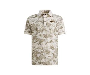 PME Legend - printed slub jersey Egret - Gr. - XL
