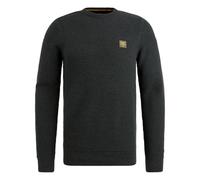 Rundhalspullover PME LEGEND "Crewneck collar cotton mouline" Gr. XXXL, schwarz Herren Pullover (91764056-XXXL) schwarz