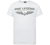 PME Legend - R-neck Single Jersey SS T-shirt bright white - Gr. - XXXL