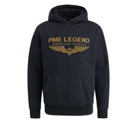 PME Legend Regular Fit Kapuzen Sweatshirt Salute, Einfarbig