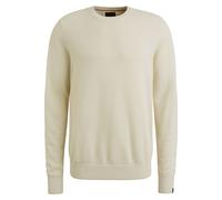 PME Legend Regular Fit Pullover Bone White, Strukturiert