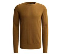 PME Legend Regular Fit Pullover Golden Brown, Gemustert