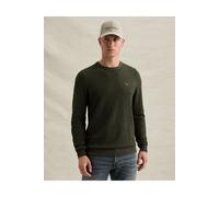 PME Legend Rundhalspullover Regular Fit – 50/50 Baumwolle/Modal, gemustert – Herren XXL Lodengrün