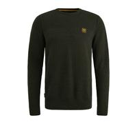 PME Legend Regular Fit Pullover schwarz, Einfarbig