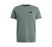 PME Legend Regular Fit T-Shirt Rundhals Balsam Green, Einfarbig