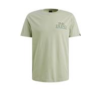 PME Legend T-Shirt mit Label-Print und Rundhalsausschnitt in Hellgruen, Größe XXXL