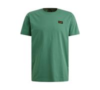 PME Legend Regular Fit T-Shirt Rundhals grün, Einfarbig