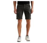 Cargoshorts PME LEGEND, Herren, Gr. 34, N-Gr, asphalt, Web, Obermaterial: 97% Baumwolle, 3% Elasthan, bequem kniefrei, Hosen, Sommerhose in gewaschener Optik (48998047-34) asphalt