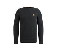 PME LEGEND Rundhals Strickpullover black mouline PKW2410300-999 M