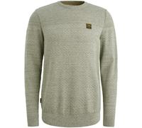 PME Legend Strickpullover mit gerippten Abschlüssen in Mint, Größe L