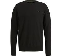 PME LEGEND Rundhals Strickpullover melange black PKW2400032-999 M
