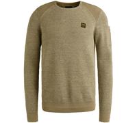 PME Legend Knitted Pullover Melange Beige - Größe 3XL Khaki 3XL