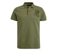 PME Legend Short Sleeve Polo Fine Pique Solid - Herren Poloshirt, Größe_Bekleidung:M, Farbe:Olivine