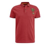 PME Legend Short Sleeve Polo Fine Pique Solid - Herren Poloshirt slate rose M