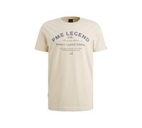 PME Legend T-Shirt Play Single Jersey Graphic Bone White Kurzarm Rundhals Gr. XL