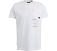 PME Legend Short Sleeve r-Neck Play Single je Bright White - L