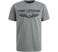 PME LEGEND SHORT SLEEVE Rundhals T-Shirt logo grey melee PTSS0000588-960 XL