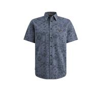 PME Legend - Skynight s/s AOP Desert Flower On Ctn Jersey Pique bijou blue - Gr. - XXXL