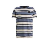 PME Legend - slub striped jersey Bijou Blue - Gr. - L