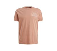 PME Legend T-Shirt mit Label-Print und Rundhalsausschnitt in Hellrot, Größe XL