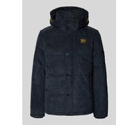 PME Legend Steppjacke aus Cord mit Label-Detail in Marine, Größe XXL