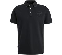 PME Legend Poloshirt Piqué Logo Navy - Größe L Dunkelblau L