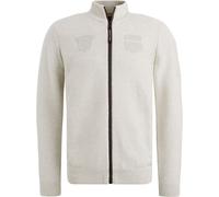 PME Legend Strickjacke Cargo Knitted Ecru - Größe XL Beige XL