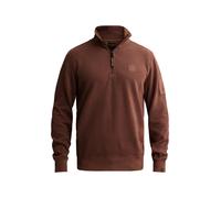 PME Legend Half-Zip Pullover Cappuccino - Größe XXL Braun XXL