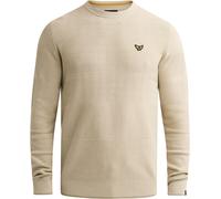 PME Legend Structure Pullover Multistructure Abbey Stone - Größe M Beige M
