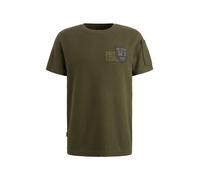 PME Legend - structured pique badge ivy green - Gr. - 5XL
