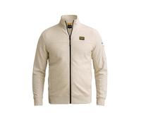 PME Legend Regular Fit Jacke Bone White, Jacquardmuster