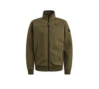 PME Legend Strickjacke Interlock Olive - Größe L Dunkelgrün L