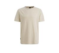 PME Legend T-Shirt Jacquard Stripe Ecru - Größe L Beige L