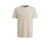 PME Legend T-Shirt Jacquard Stripe Ecru - Größe XXL Beige XXL