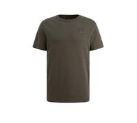 PME Legend T-Shirt Jacquard Stripe Beluga Dunkelgrün Größe XL
