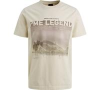 PME Legend T-Shirt Heavy Jersey Artwork Ecru - Größe L Beige L
