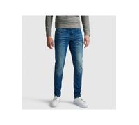 Slim-fit-Jeans PME LEGEND "Tailwheel PTR140", Damen, Gr. 33, Länge 34, blau (dunkelblau indigo), Denim/Jeans, Obermaterial: 79% Baumwolle, 20% Polyester, 1% Elasthan, slim fit lang, Jeans Slim-fit-Jea