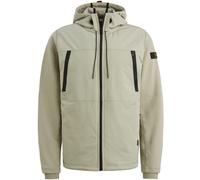 PME Legend Regular Fit Sweatjacke mit Reißverschlusstaschen in Mint, Größe XL
