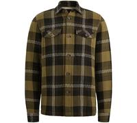 PME Legend - The Jones Herringbone Check Overshirt 2 dusky green - Gr. - XL
