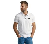 PME Legend Herren Poloshirt Kurzarm, weiss, Gr. L