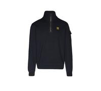 Half zip collar interlock jersey navy XXXL