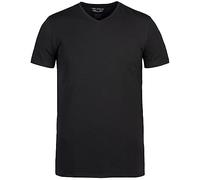 PME Legend Basic T-Shirt 2er Pack V-Ausschnitt Schwarz - Größe M Schwarz M