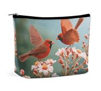 PNOMEDPKJ Reise-Make-up-Tasche mit Schmetterlings-Motiv, PU-Leder, Kosmetiktasche für Damen, mit Reißverschluss, tragbar, personalisierbar, wasserdicht, Organizer, Geschenk für Mutter und Mädchen