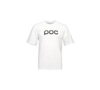 poc herren kurzarm t shirt weis L