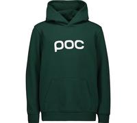 POC Kinder Hoodie pargasite green/hydrogen white - 160